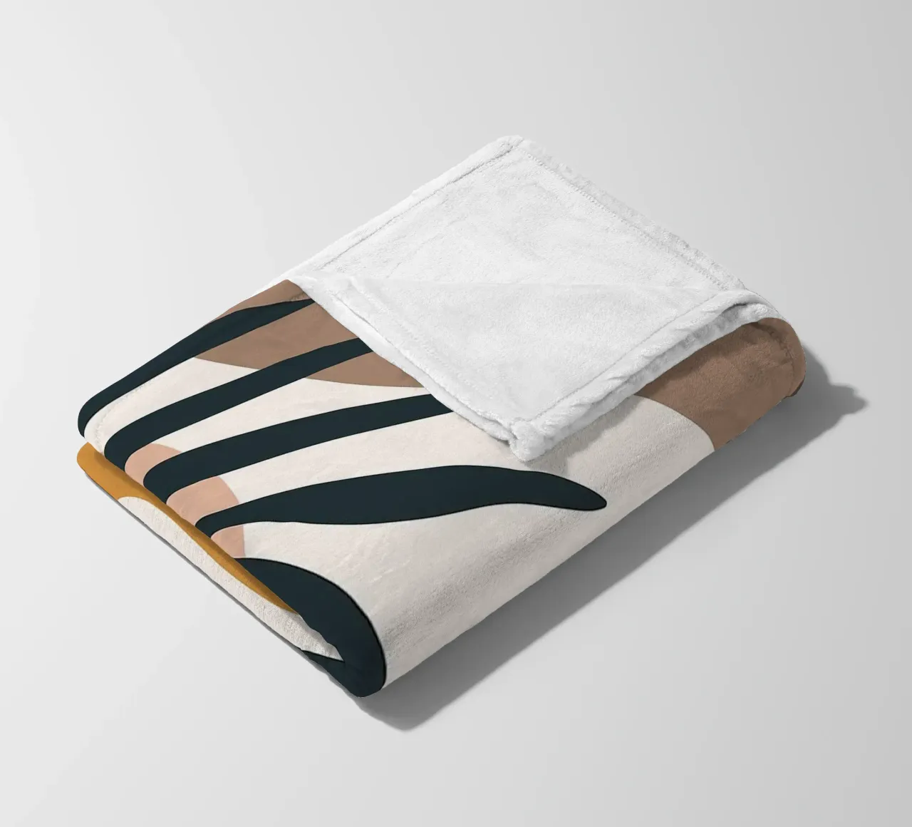 Foglia minimale coperta in pile da BasicShopByBell