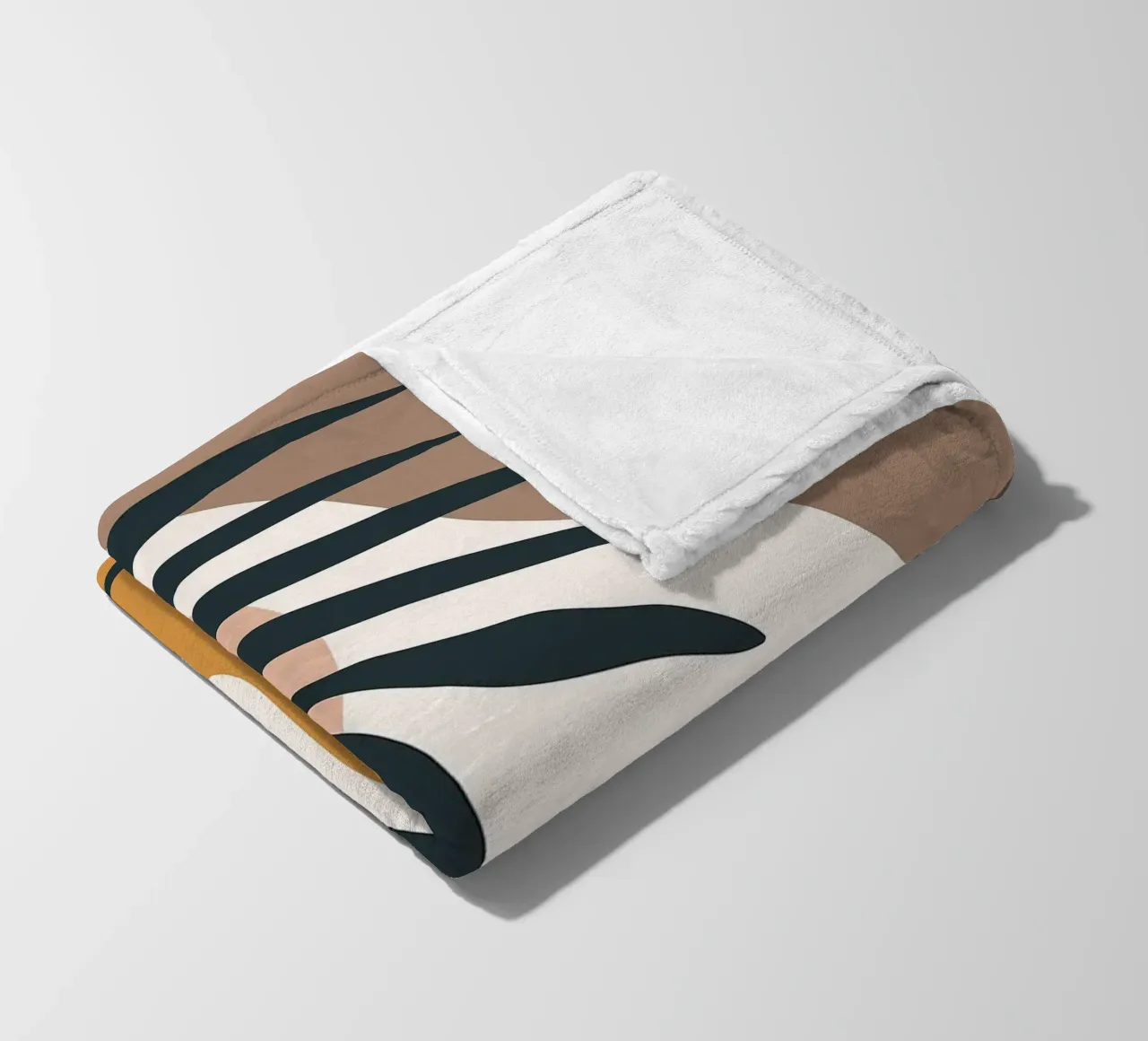 Foglia minimale coperta in pile da BasicShopByBell