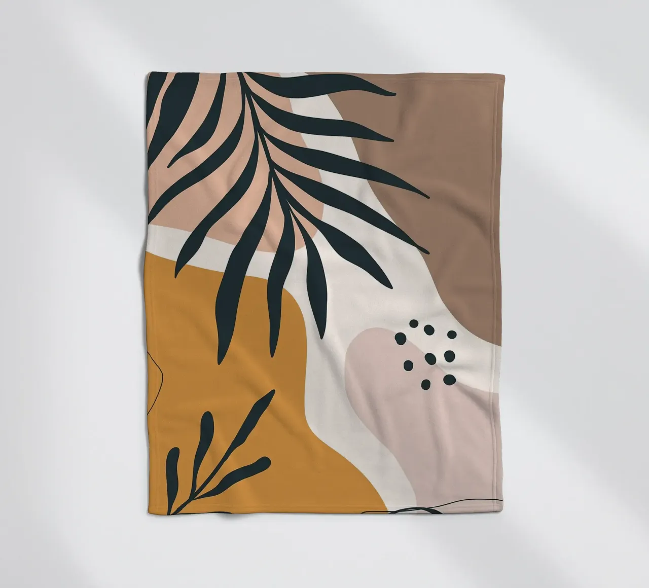 Foglia minimale coperta in pile da BasicShopByBell