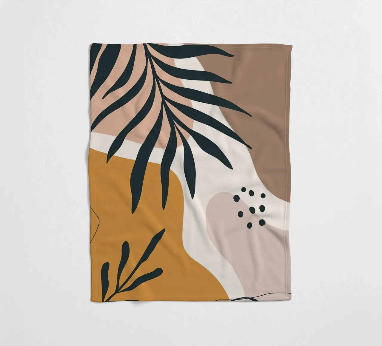 Foglia minimale coperta in pile da BasicShopByBell
