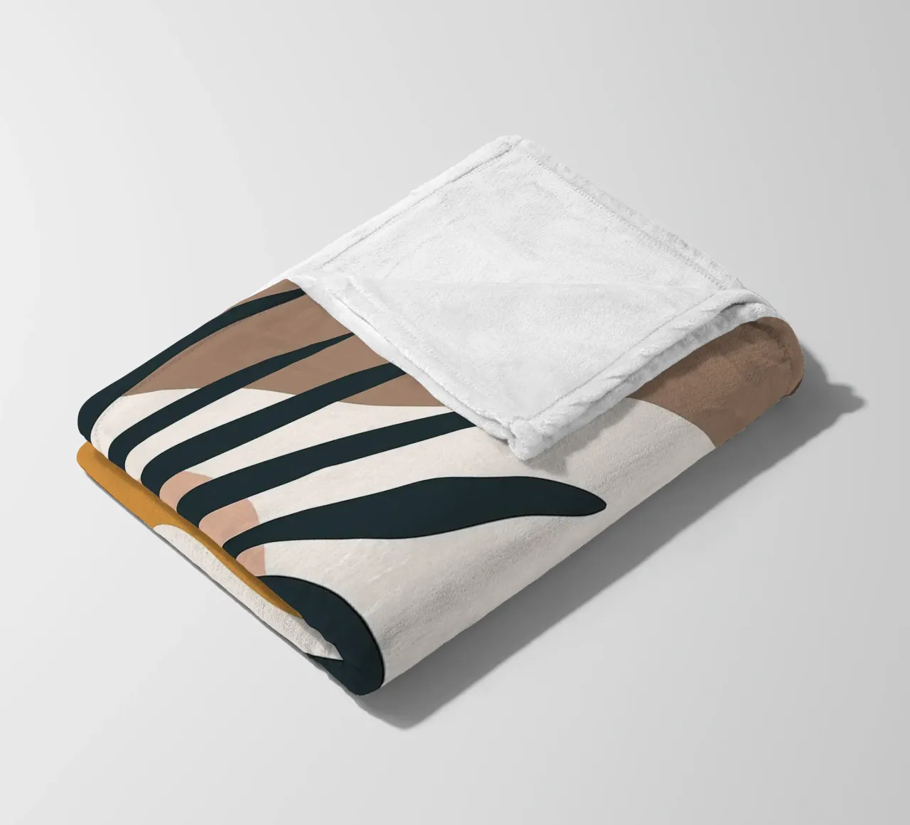 Foglia minimale coperta in pile da BasicShopByBell