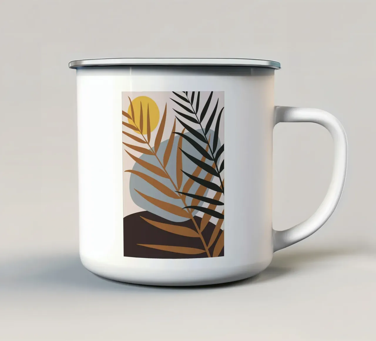 Tropicale tazza in smalto da BasicShopByBell