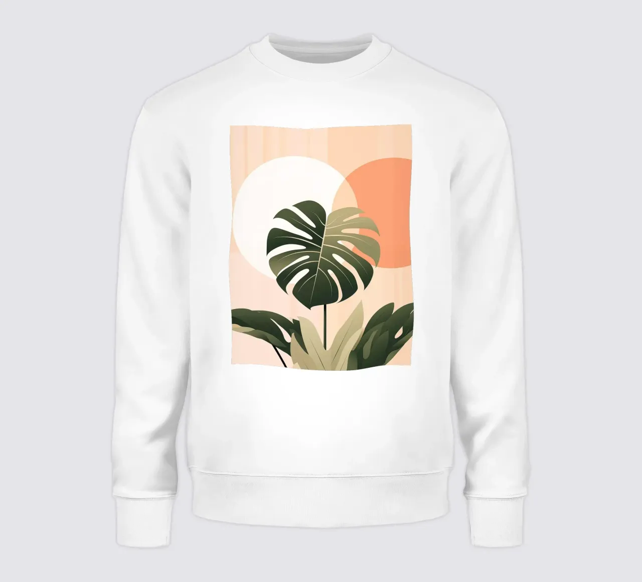 Foglia botanica tropicale felpa da BasicShopByBell