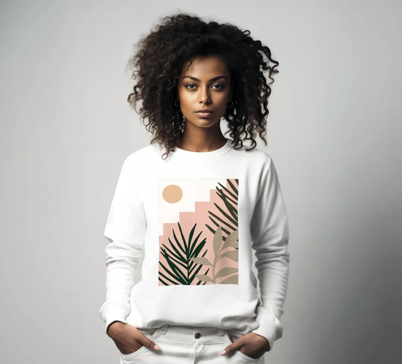 Arte botanica di metà secolo felpa da BasicShopByBell