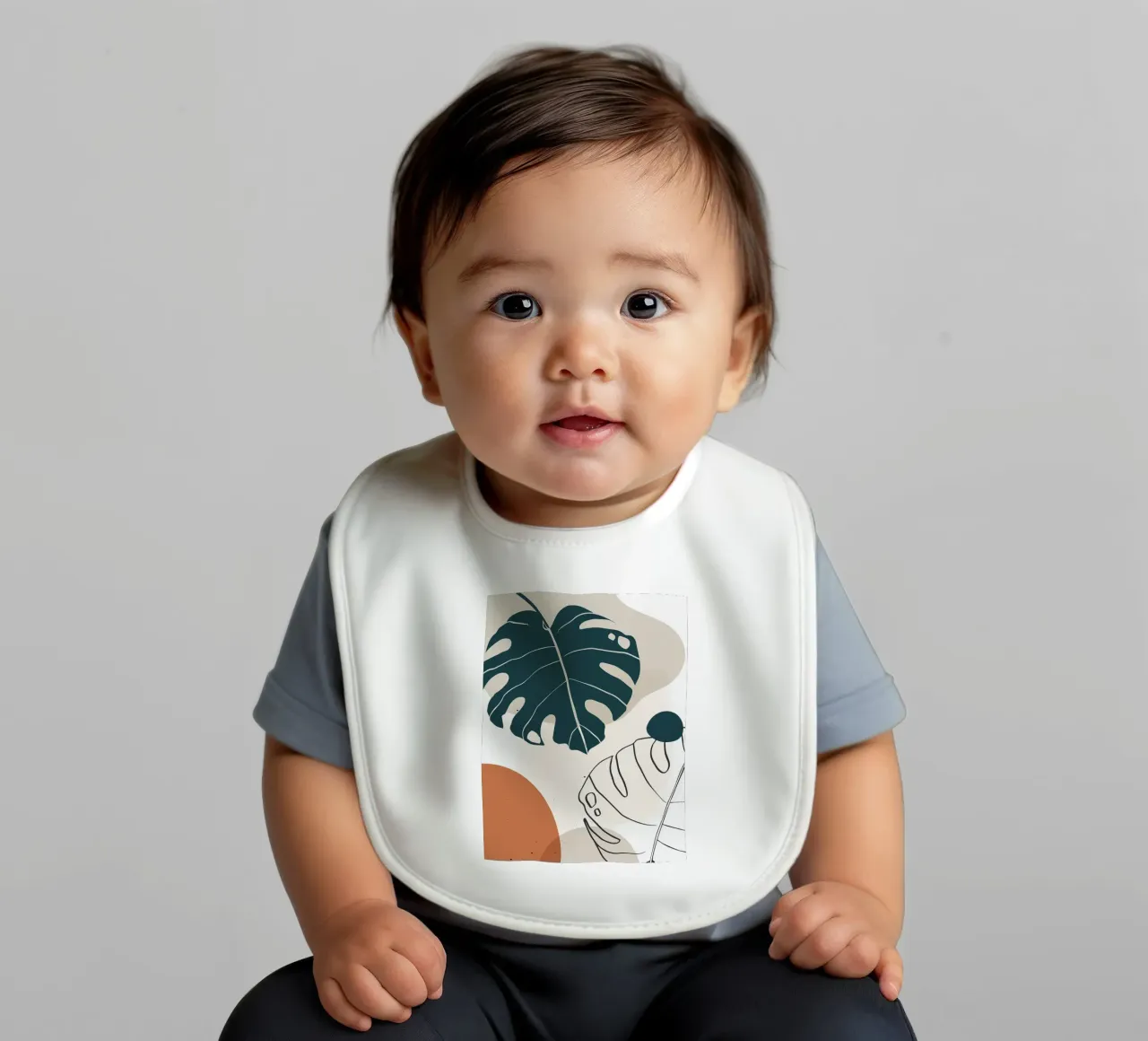 Botanica tropicale minimal bavaglino da BasicShopByBell