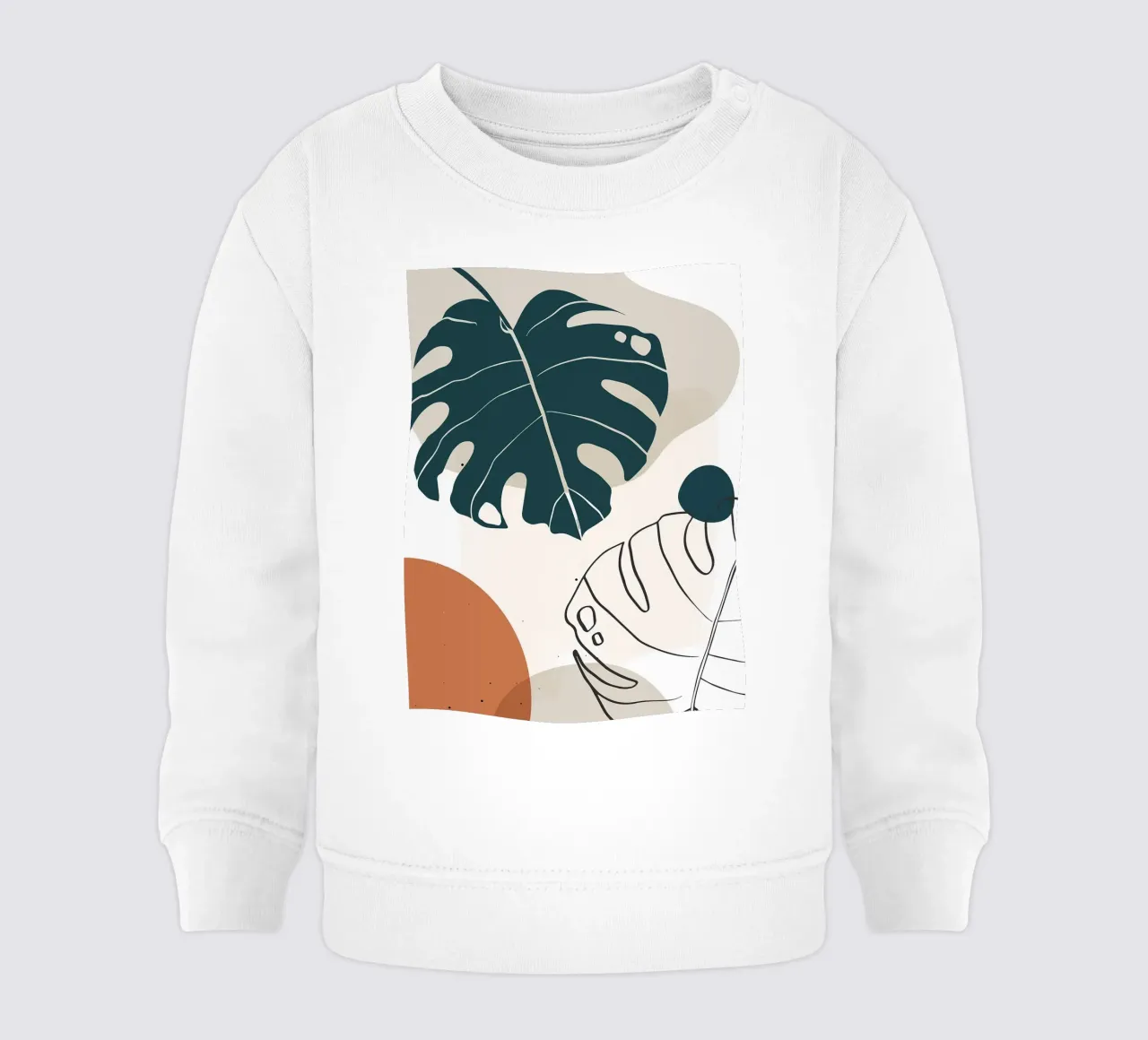 Botanica tropicale minimal felpa neonato da BasicShopByBell