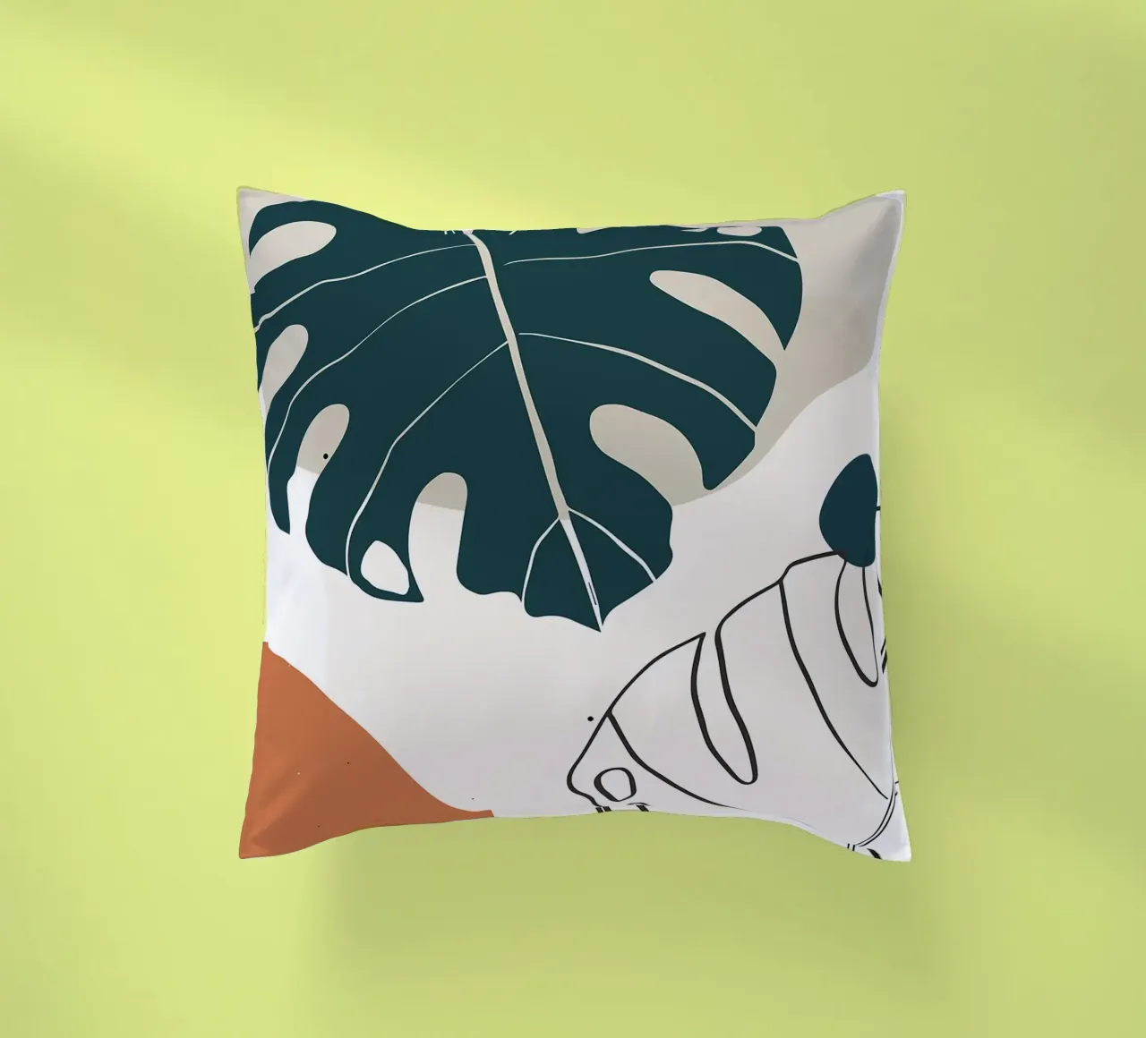 Botanica tropicale minimal cuscino da BasicShopByBell
