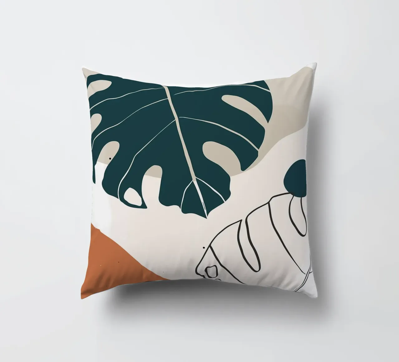 Botanica tropicale minimal cuscino da BasicShopByBell