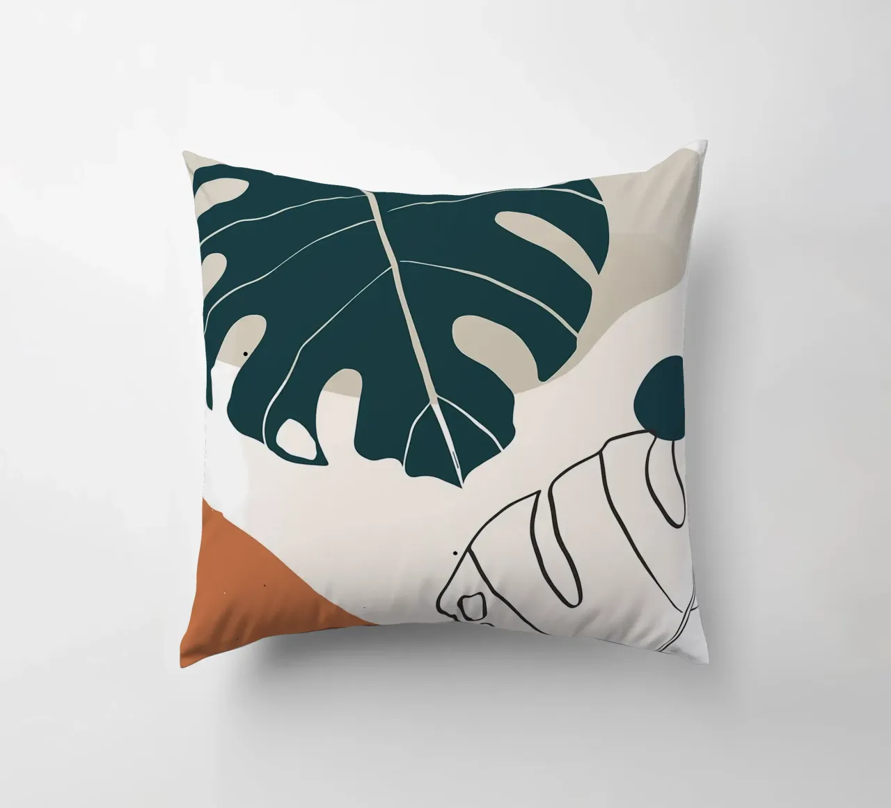 Botanica tropicale minimal cuscino da BasicShopByBell