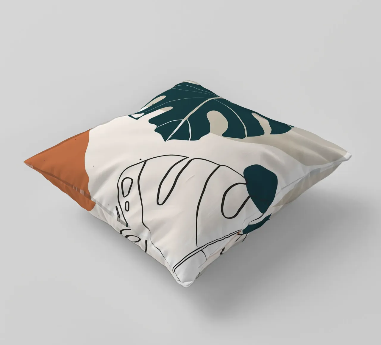 Botanica tropicale minimal cuscino da BasicShopByBell