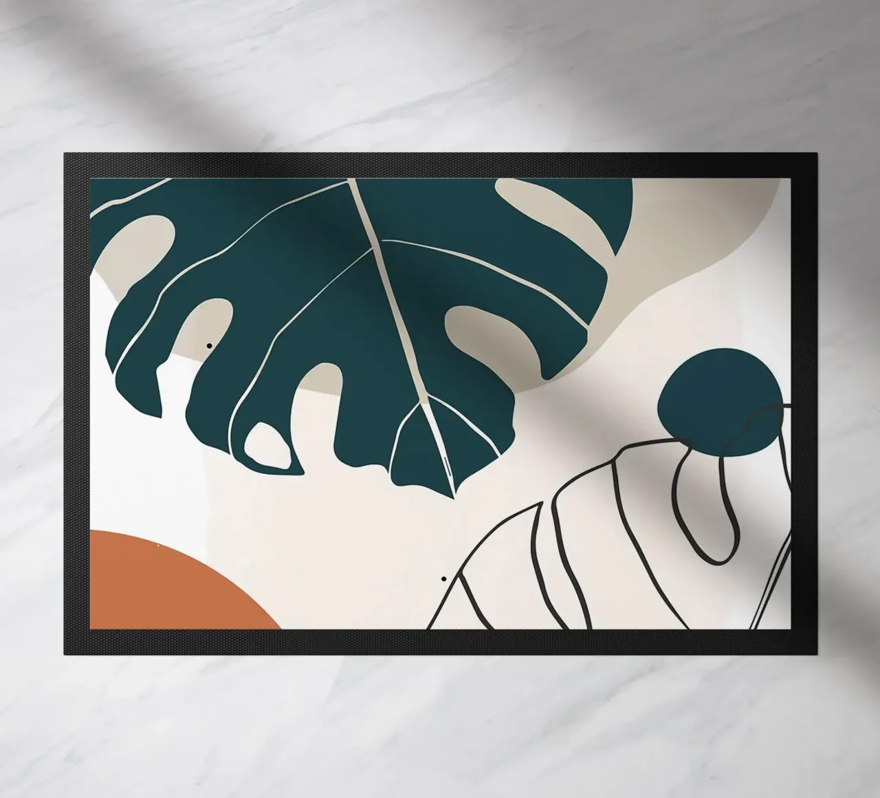 Botanica tropicale minimal zerbino da BasicShopByBell