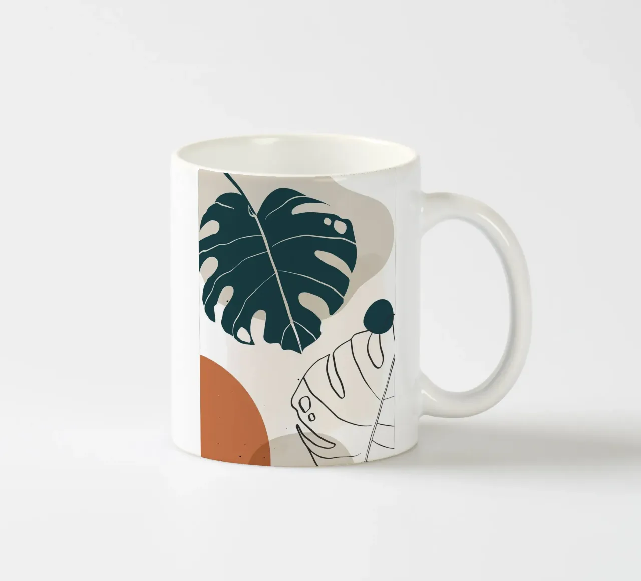 Botanica tropicale minimal tazza in ceramica da BasicShopByBell