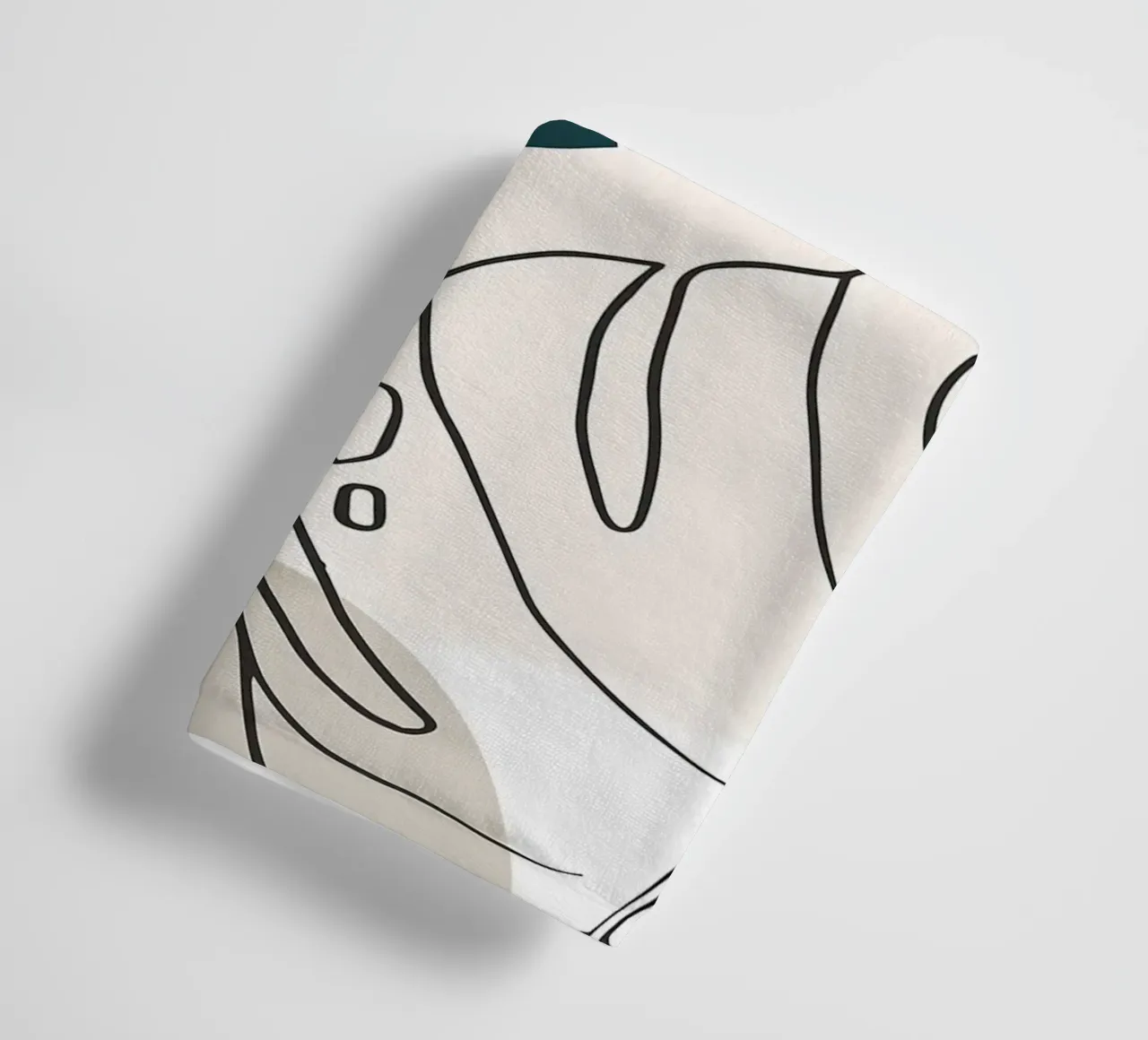 Botanica tropicale minimal asciugamano da bagno da BasicShopByBell