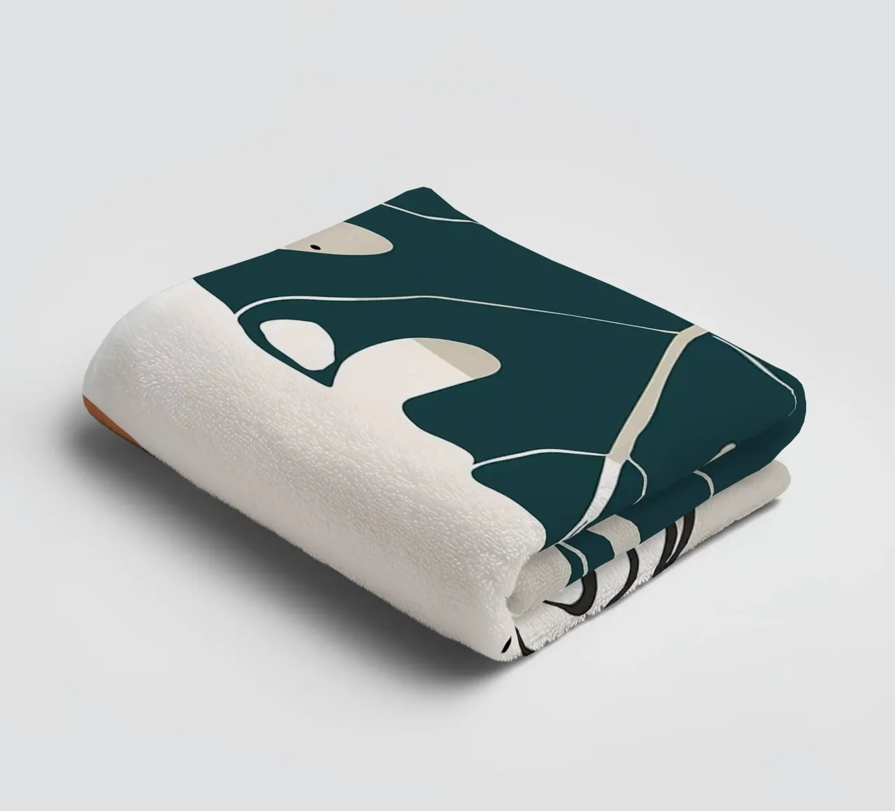 Botanica tropicale minimal asciugamano da bagno da BasicShopByBell