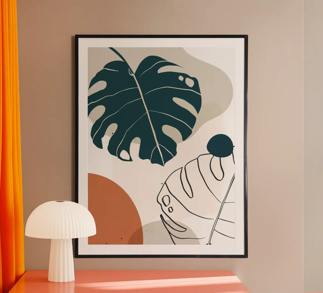 Botanica tropicale minimal carta hahnemühle da BasicShopByBell