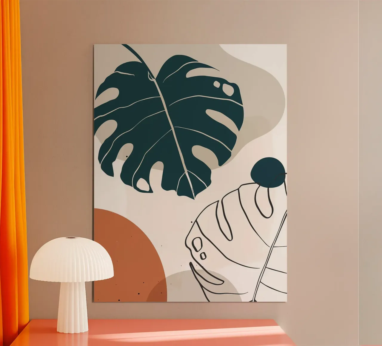 Botanica tropicale minimal carta hahnemühle da BasicShopByBell