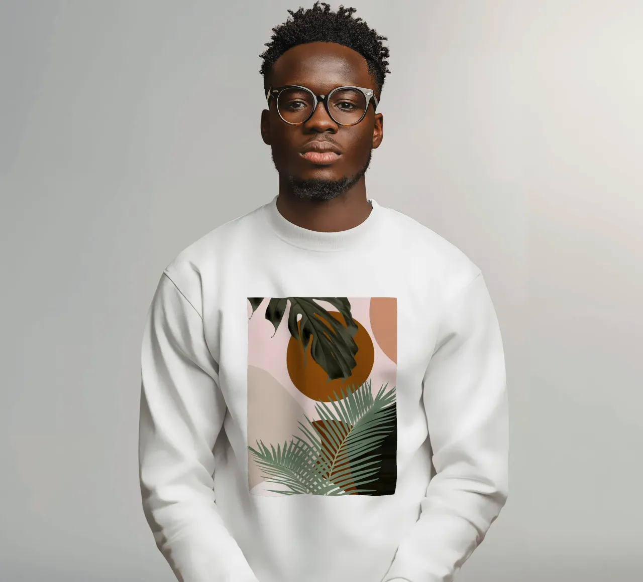 Finezza delle palme intrecciate felpa da BasicShopByBell