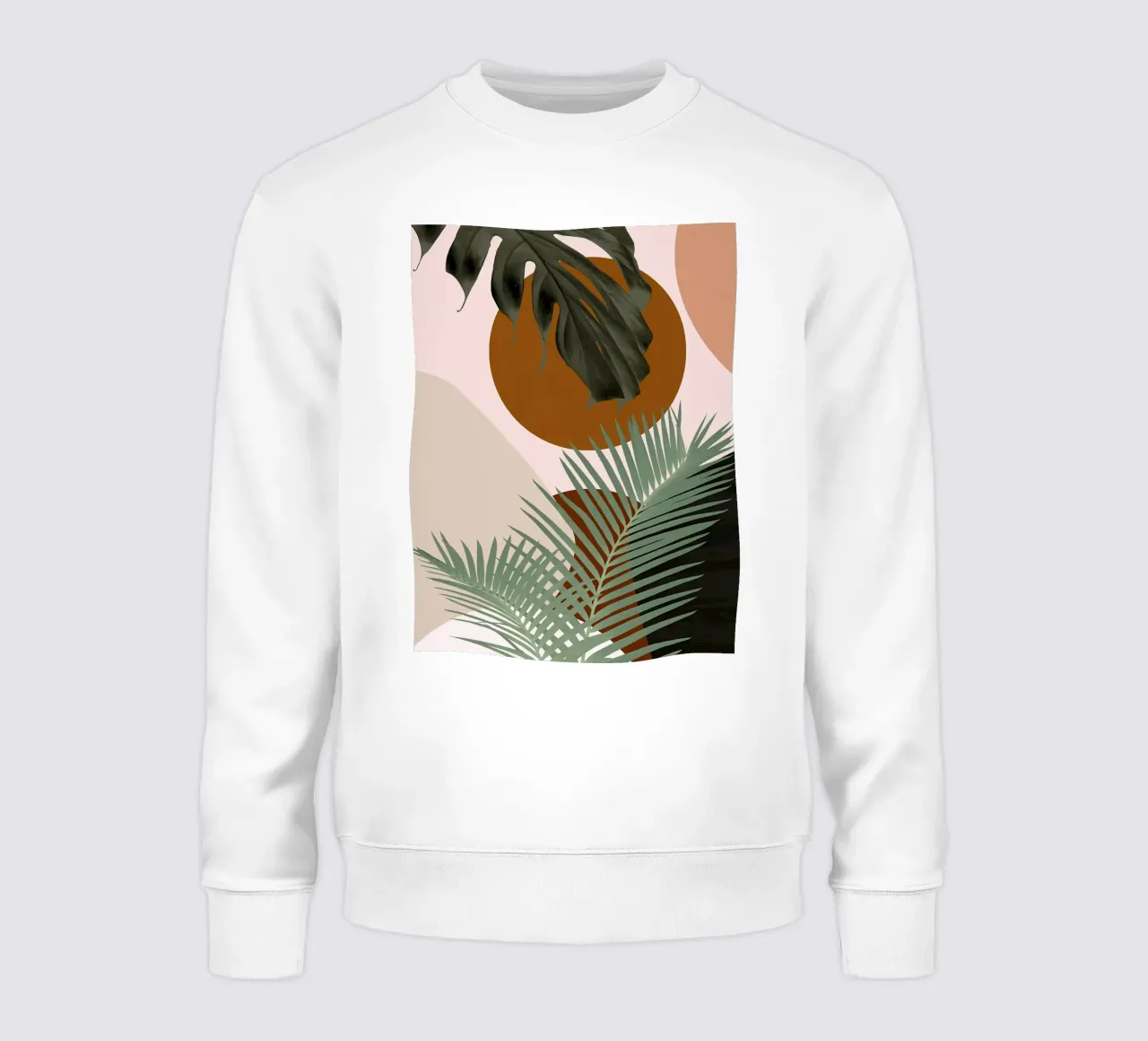 Finezza delle palme intrecciate felpa da BasicShopByBell