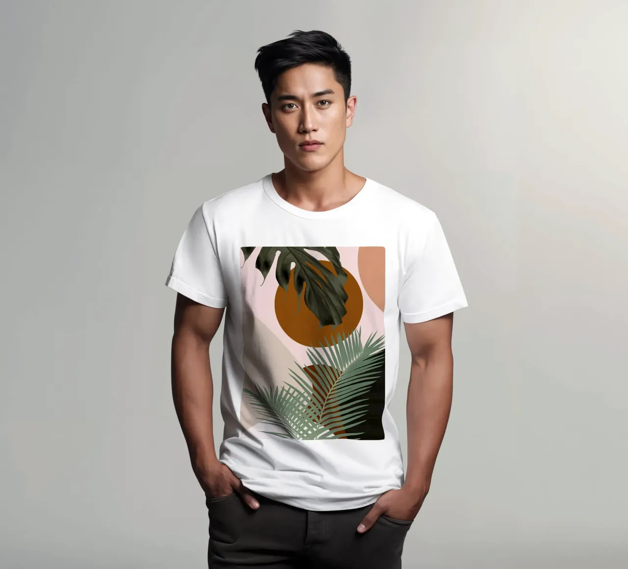 Finezza delle palme intrecciate t-shirt da BasicShopByBell
