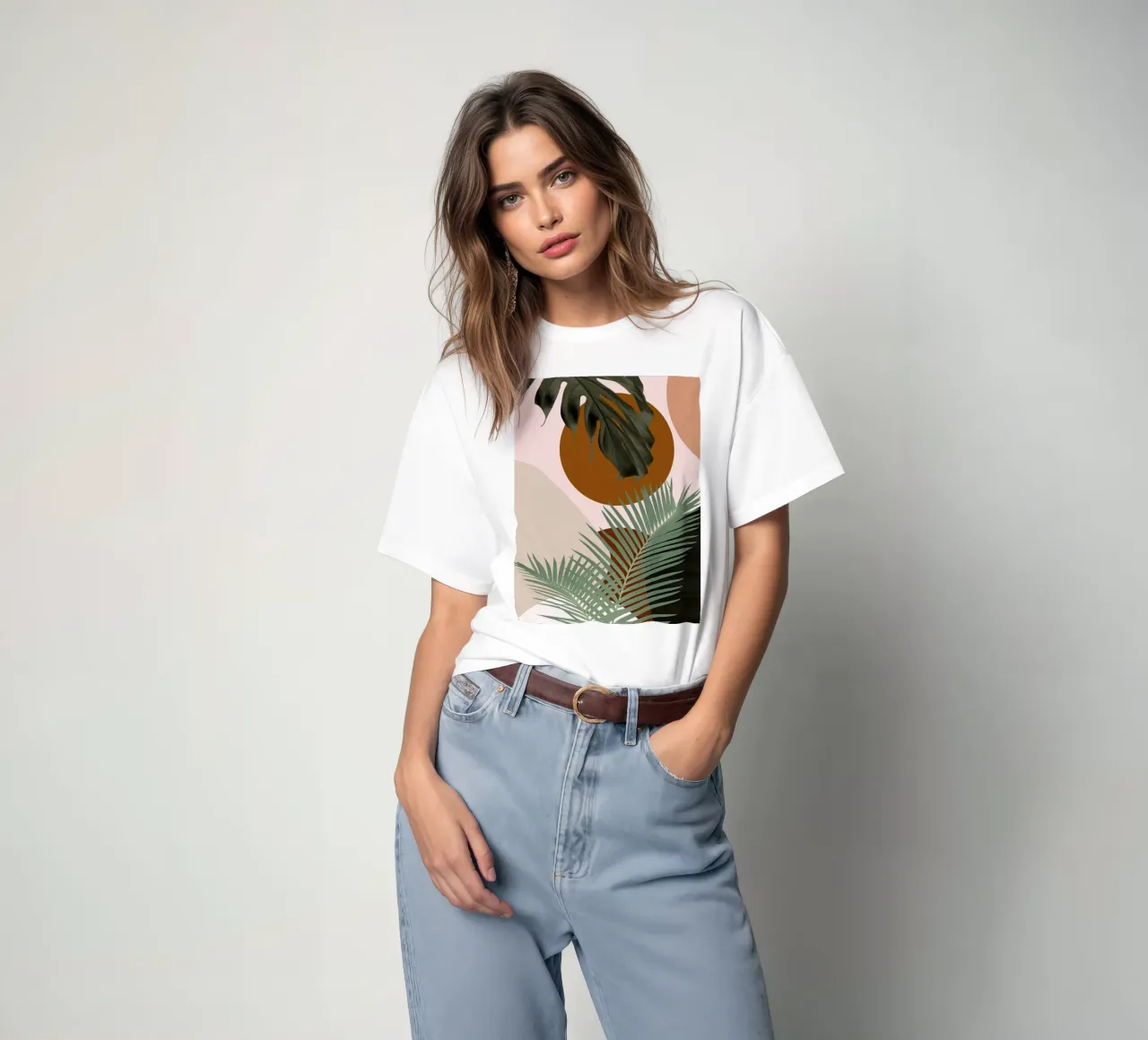 Finezza delle palme intrecciate t-shirt da BasicShopByBell