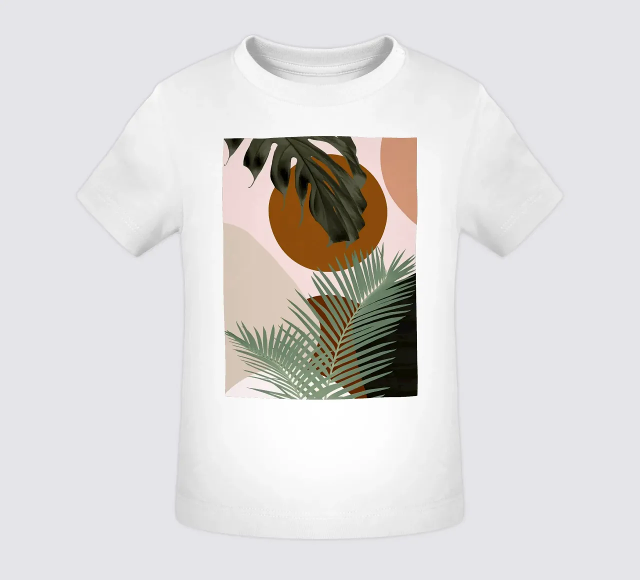 Finezza delle palme intrecciate maglietta neonato da BasicShopByBell