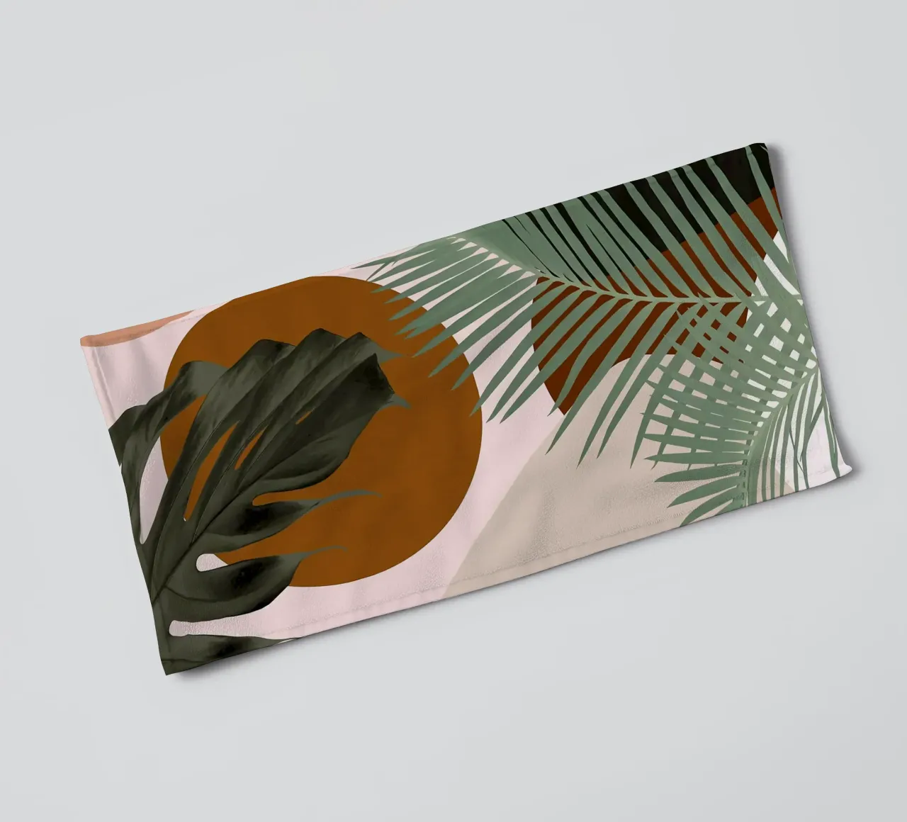 Finezza delle palme intrecciate asciugamano da bagno da BasicShopByBell