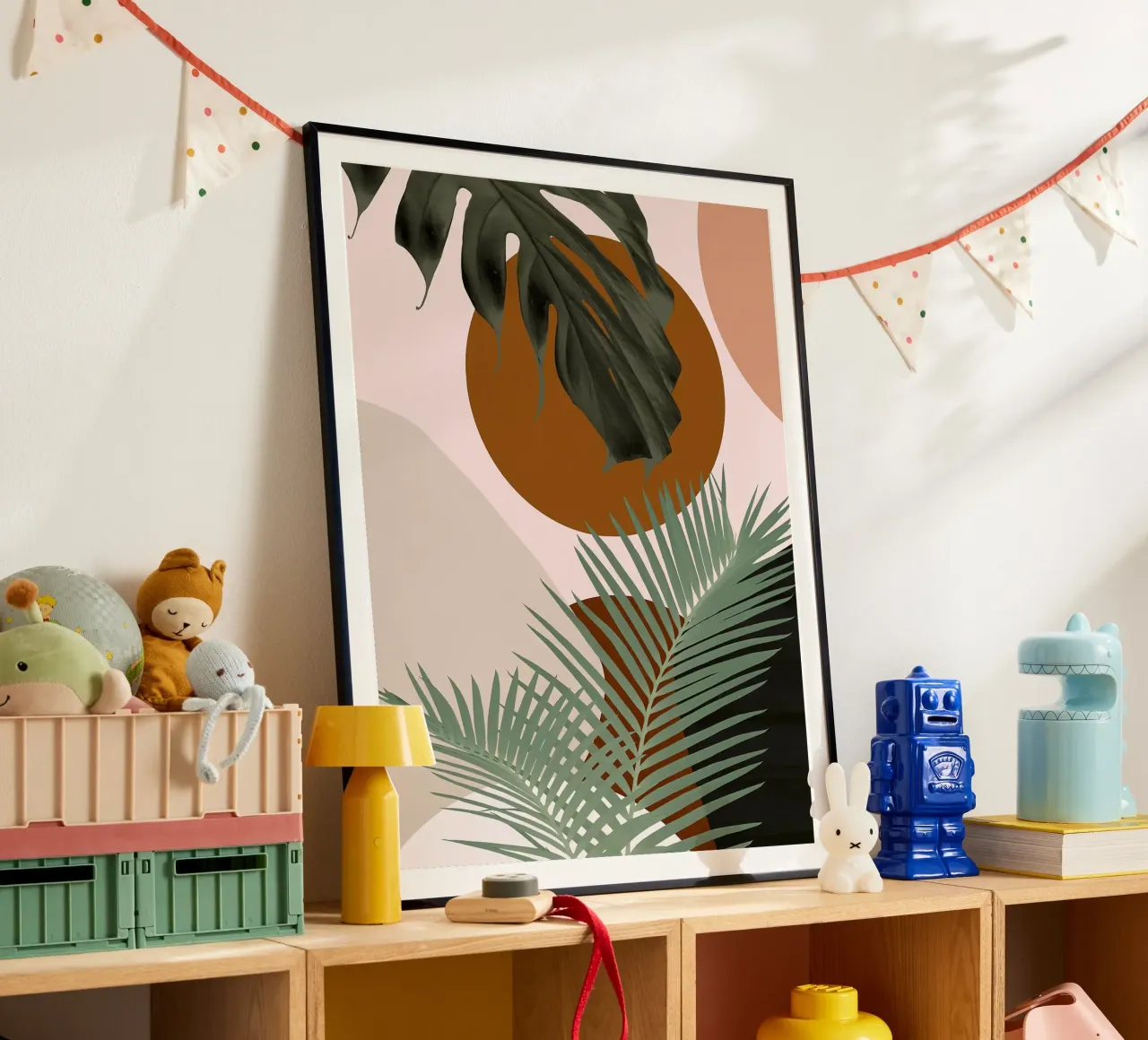 Finezza delle palme intrecciate carta hahnemühle da BasicShopByBell