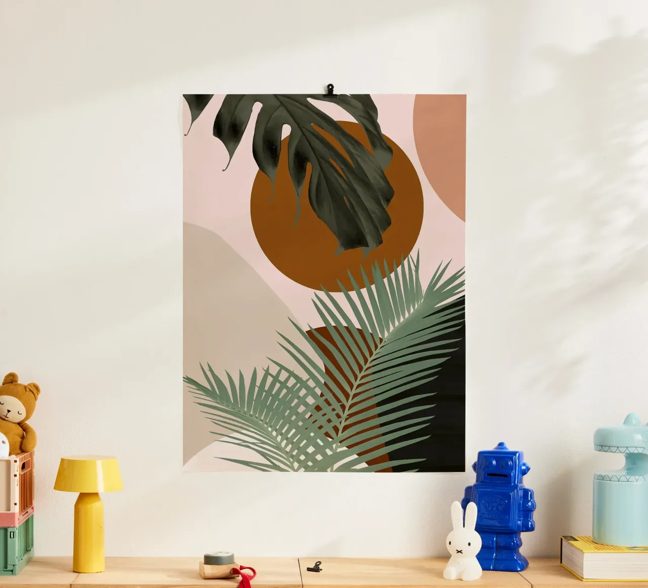 Finezza delle palme intrecciate carta hahnemühle da BasicShopByBell