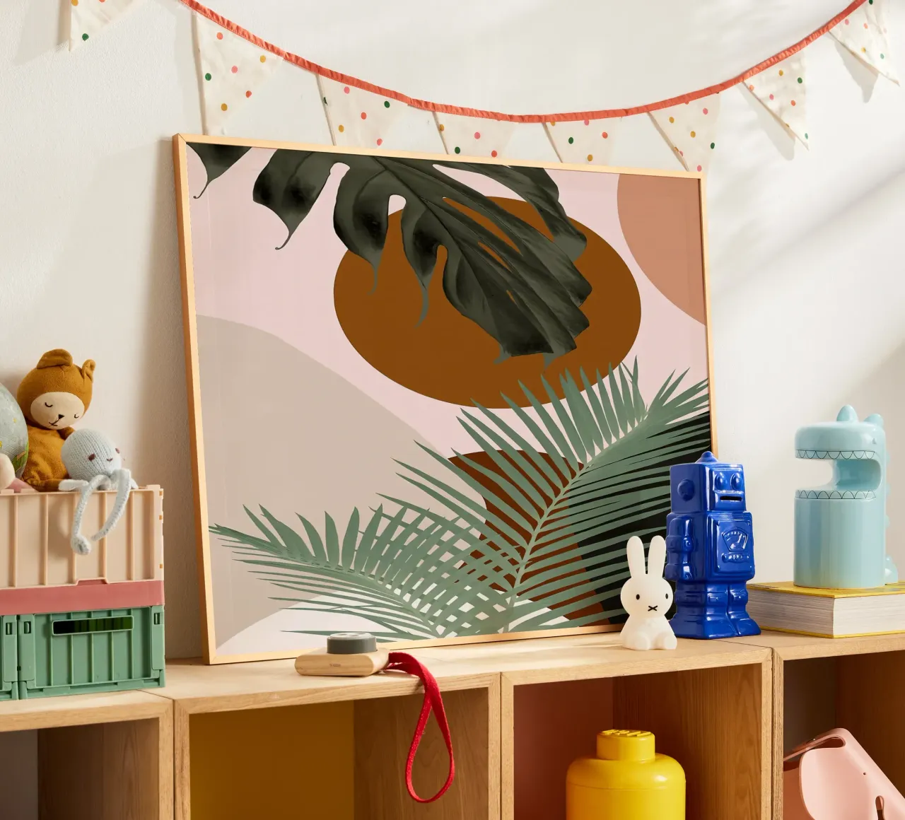 Finezza delle palme intrecciate carta hahnemühle da BasicShopByBell