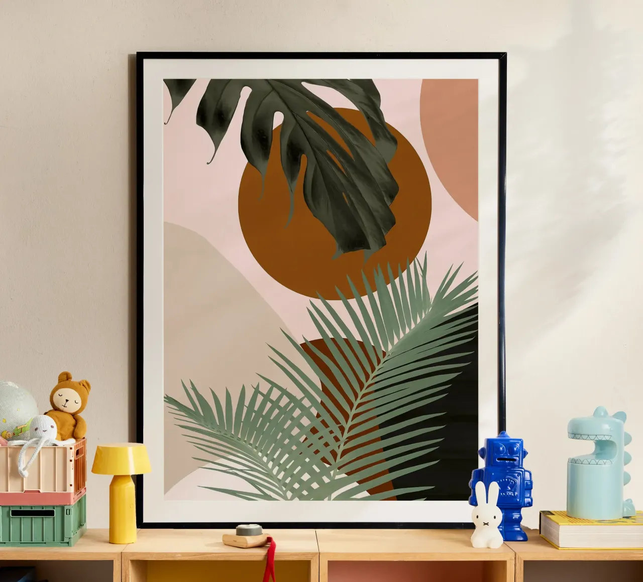 Finezza delle palme intrecciate carta hahnemühle da BasicShopByBell