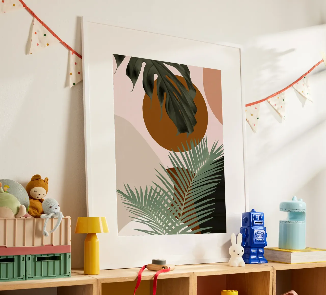 Finezza delle palme intrecciate carta hahnemühle da BasicShopByBell