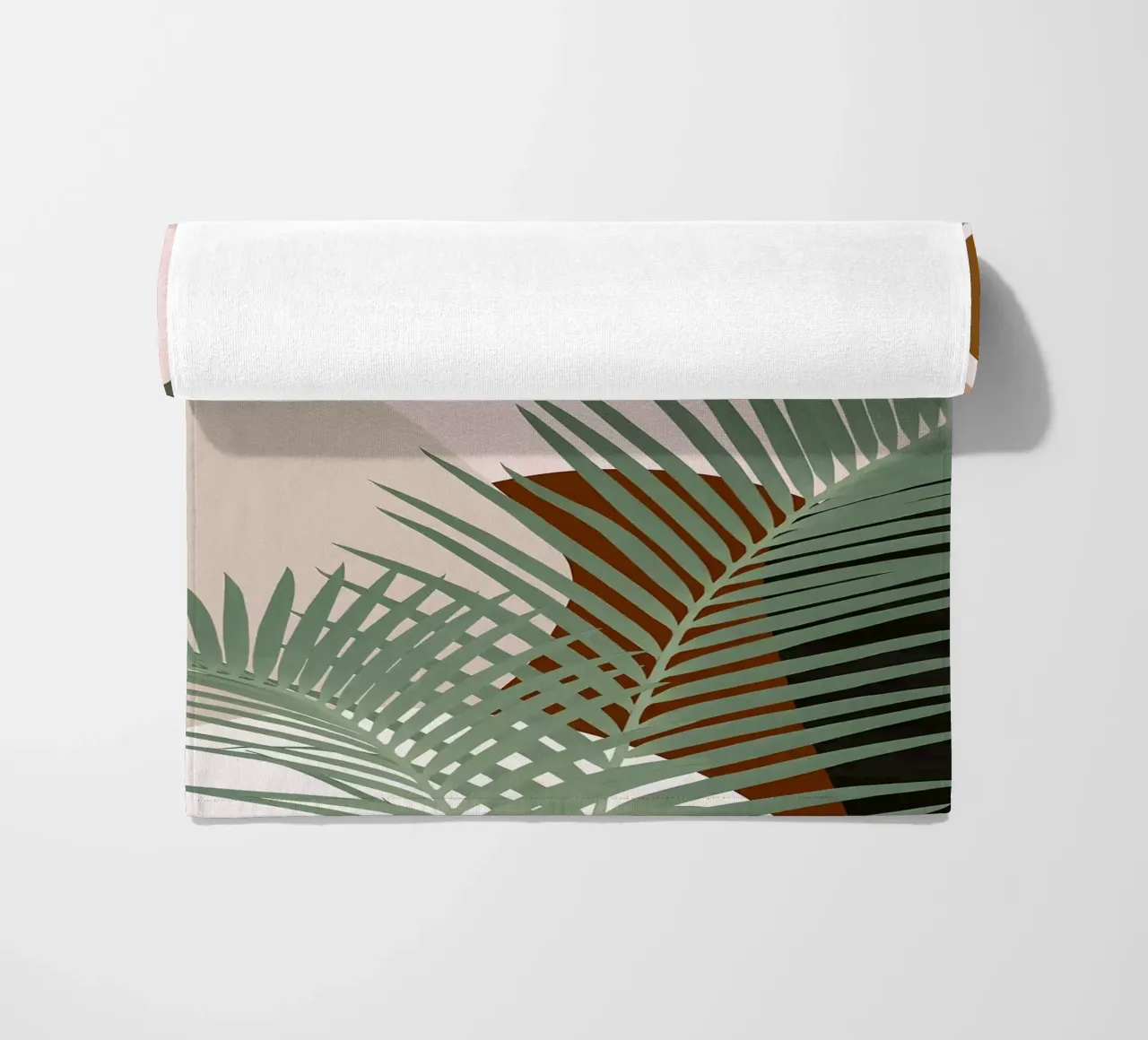 Finezza delle palme intrecciate telo mare da BasicShopByBell