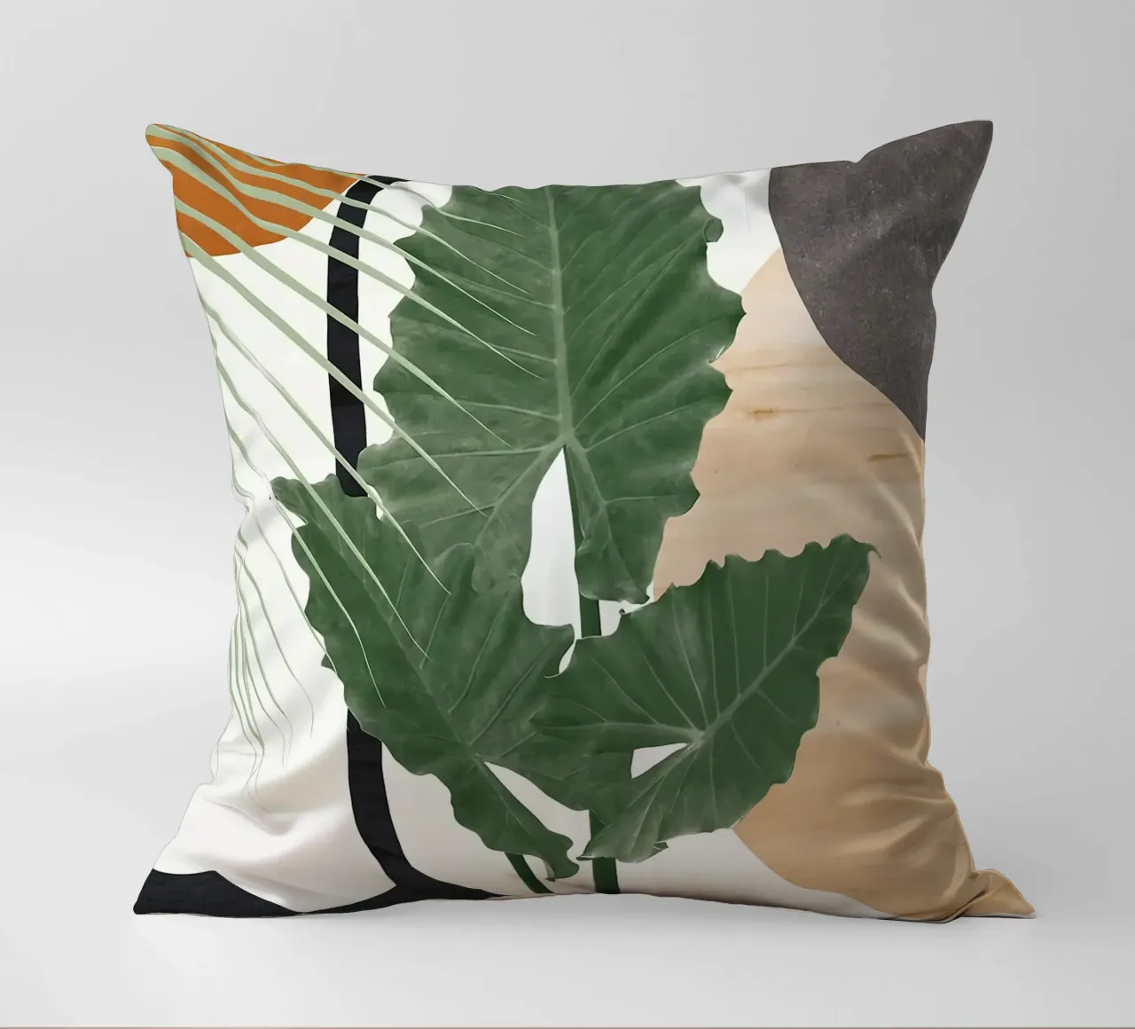 Foglie Finezza astratta cuscino da BasicShopByBell
