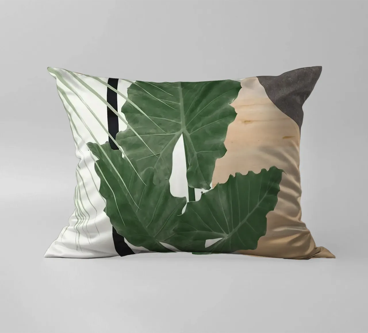 Foglie Finezza astratta cuscino da BasicShopByBell