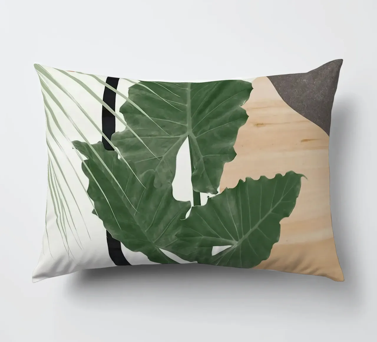 Foglie Finezza astratta cuscino da BasicShopByBell