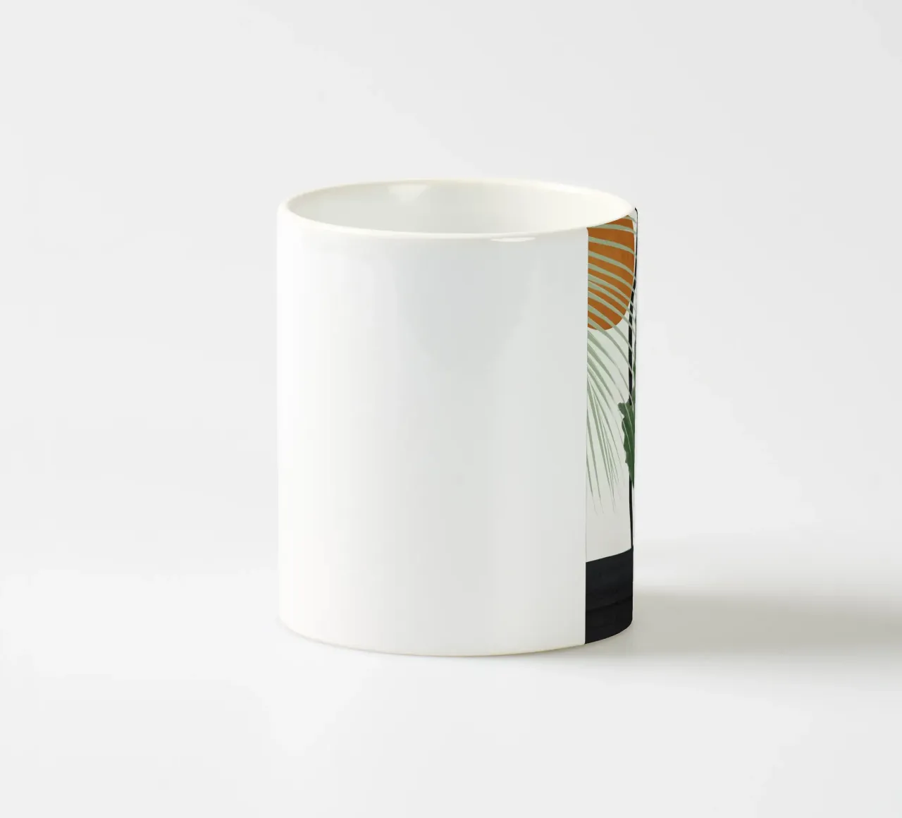 Foglie Finezza astratta tazza in ceramica da BasicShopByBell