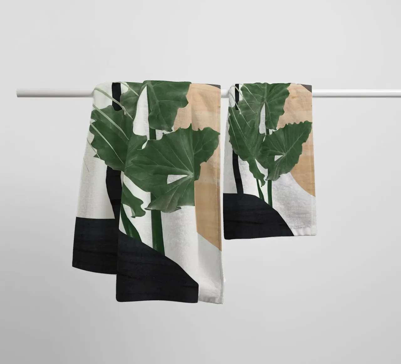 Foglie Finezza astratta asciugamano da bagno da BasicShopByBell