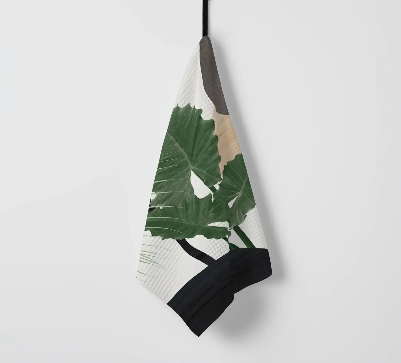 Foglie Finezza astratta canovaccio da cucina da BasicShopByBell
