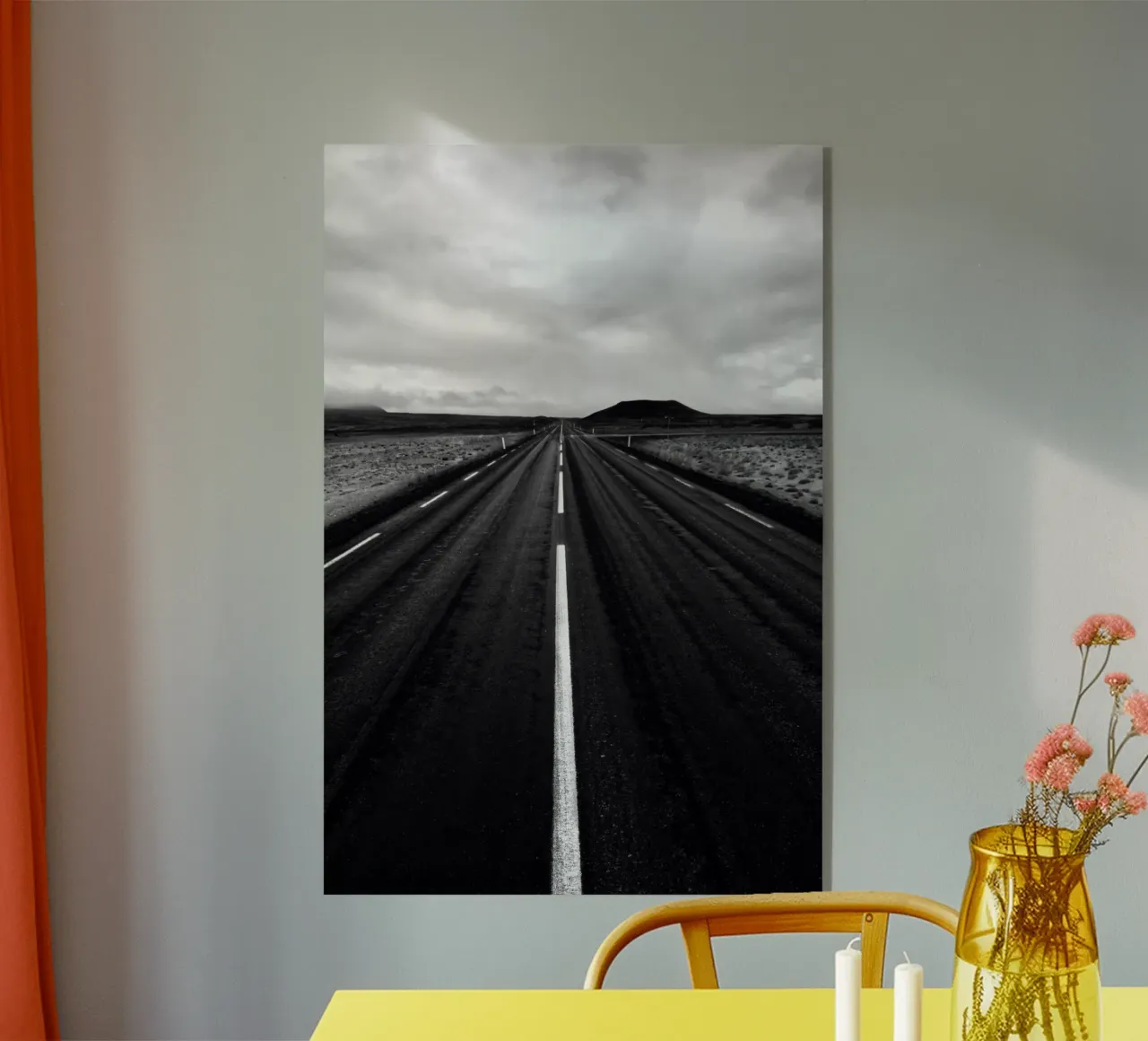 Straight road plexiglass da Fjöllart