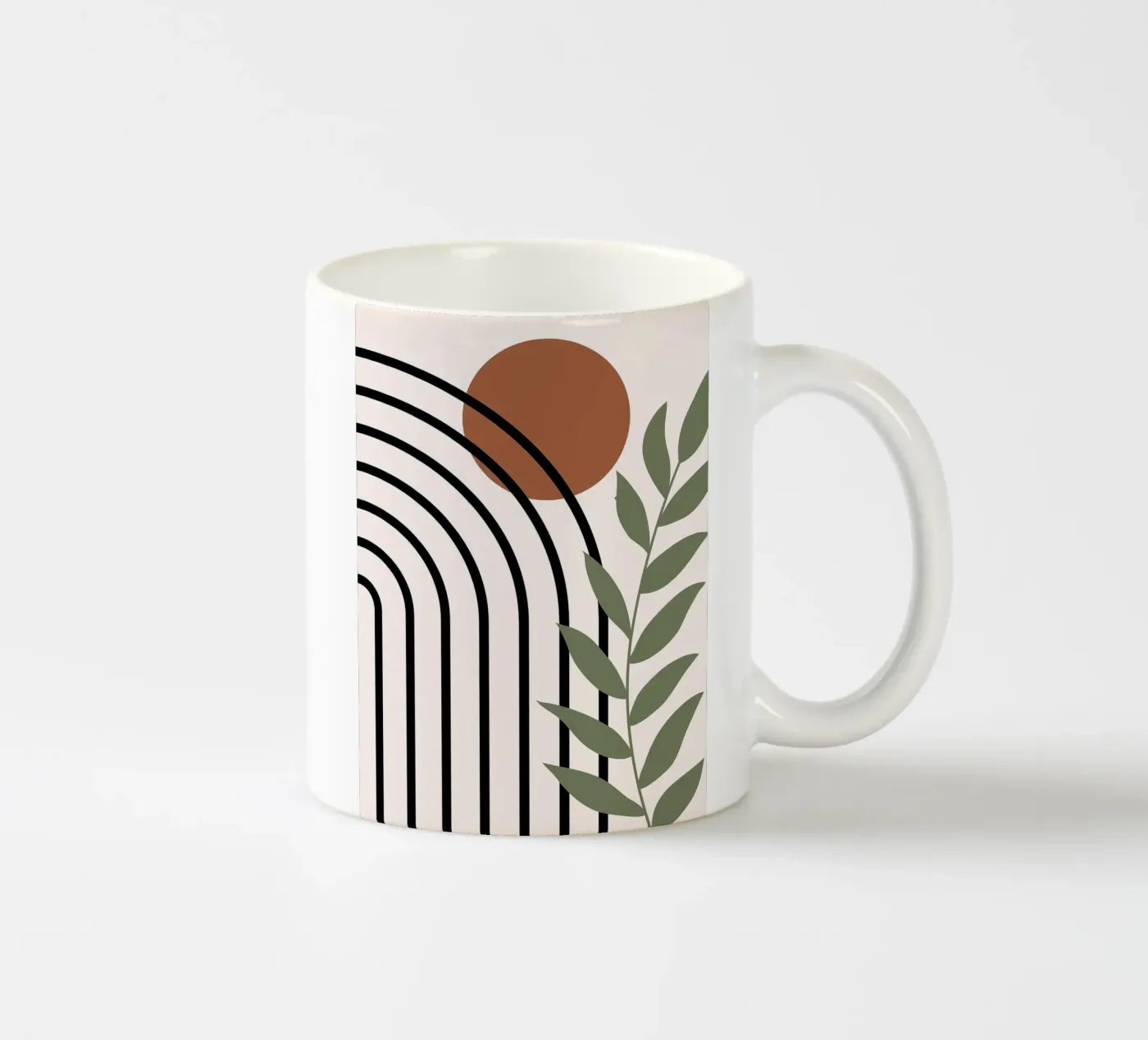boho ceramic mug by BasicShopByBell