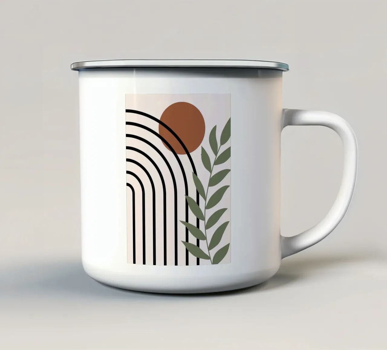 boho tazza in smalto da BasicShopByBell