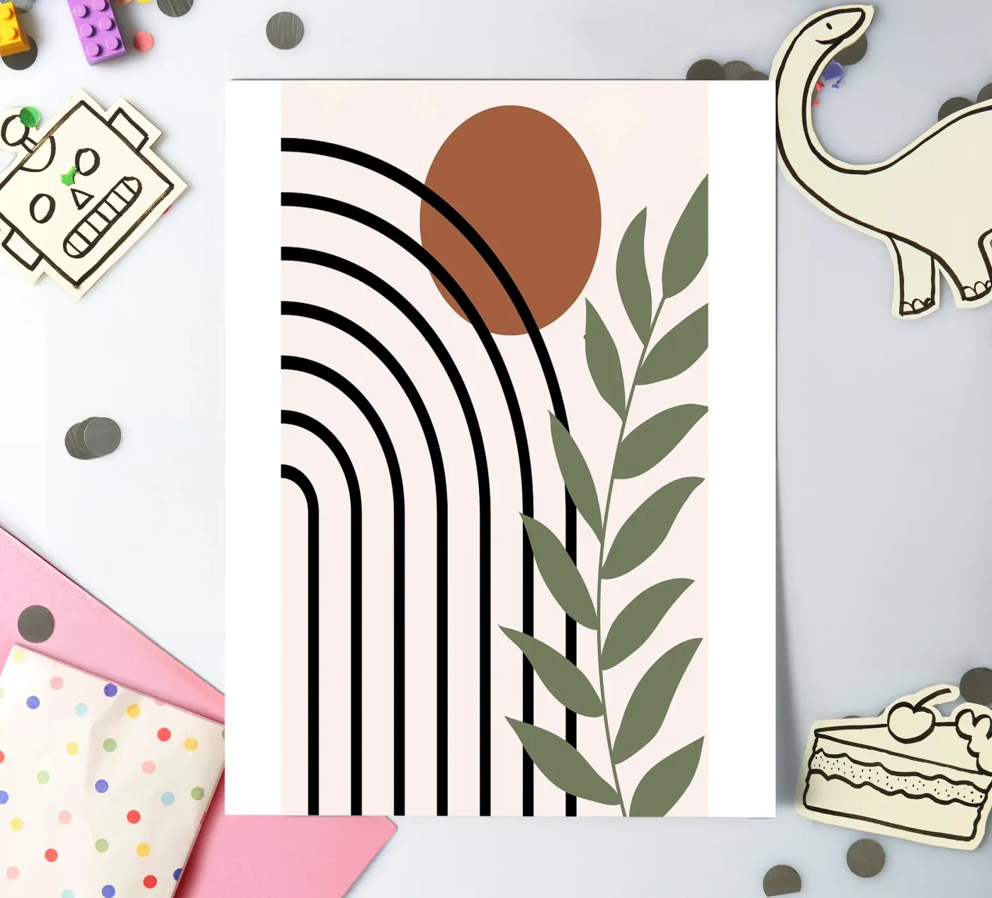 boho sticker sheet by BasicShopByBell