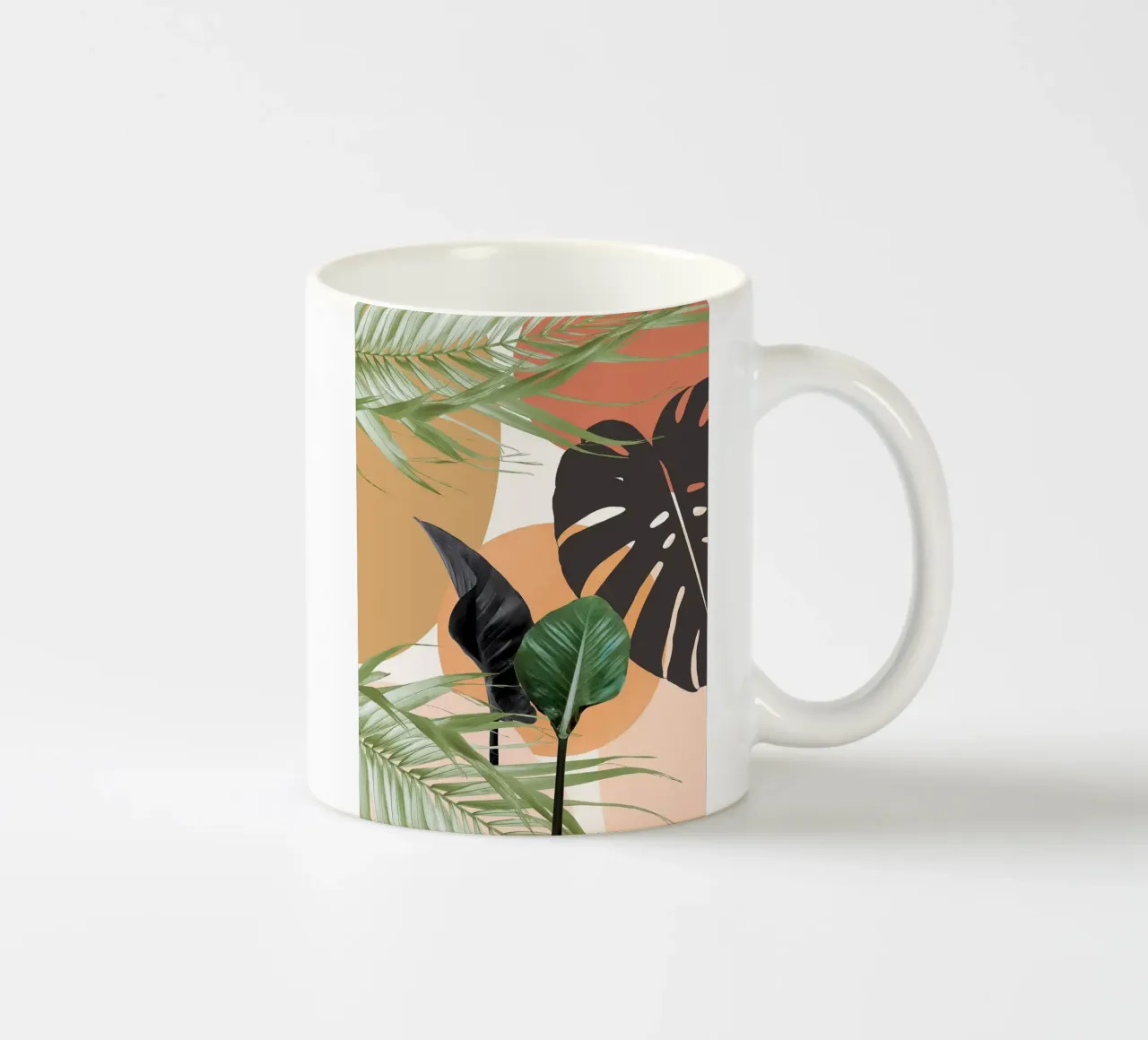 Foglie Finezza estiva tazza in ceramica da BasicShopByBell