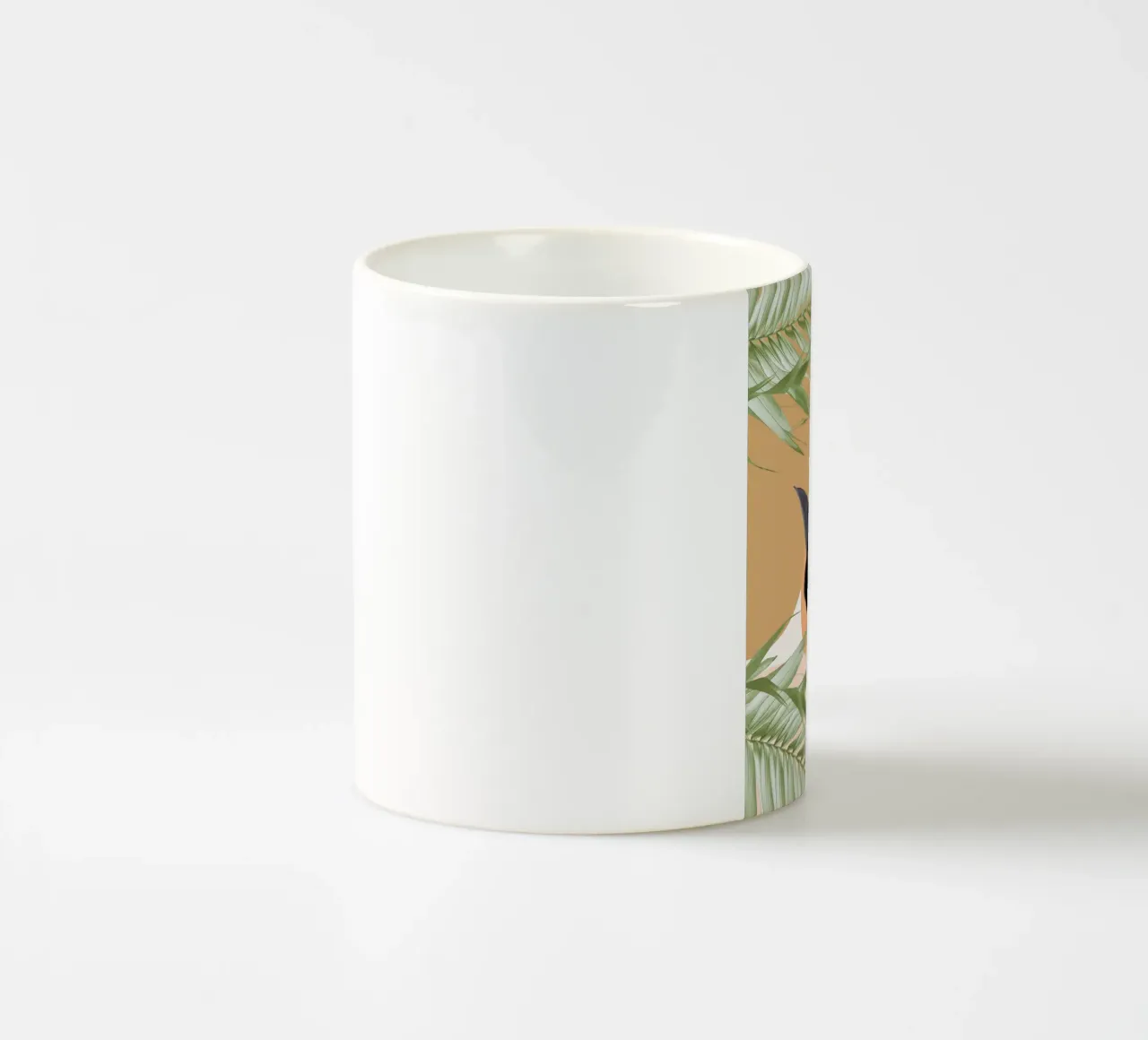 Foglie Finezza estiva tazza in ceramica da BasicShopByBell