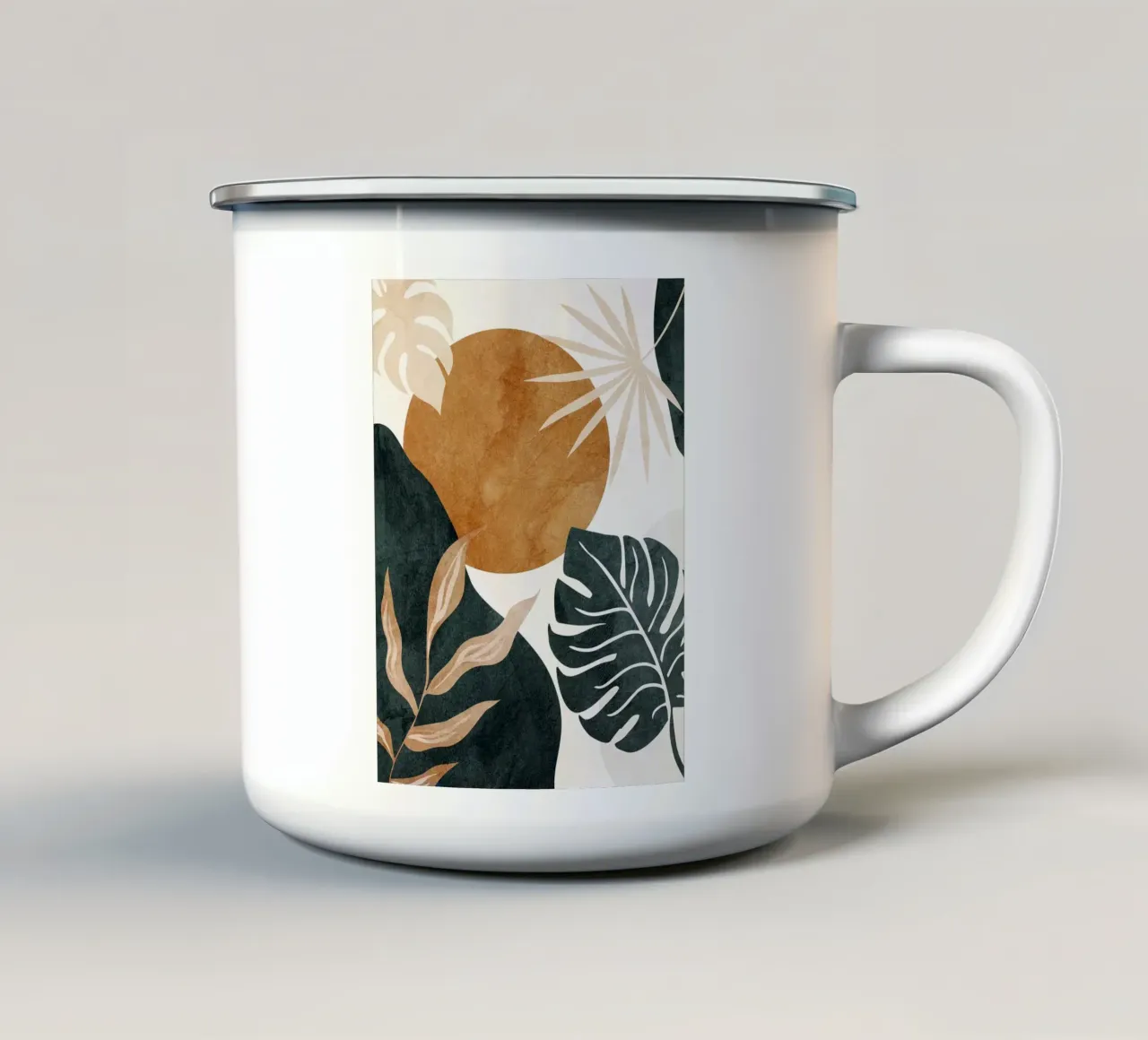 BOTANICA TROPICALE tazza in smalto da BasicShopByBell