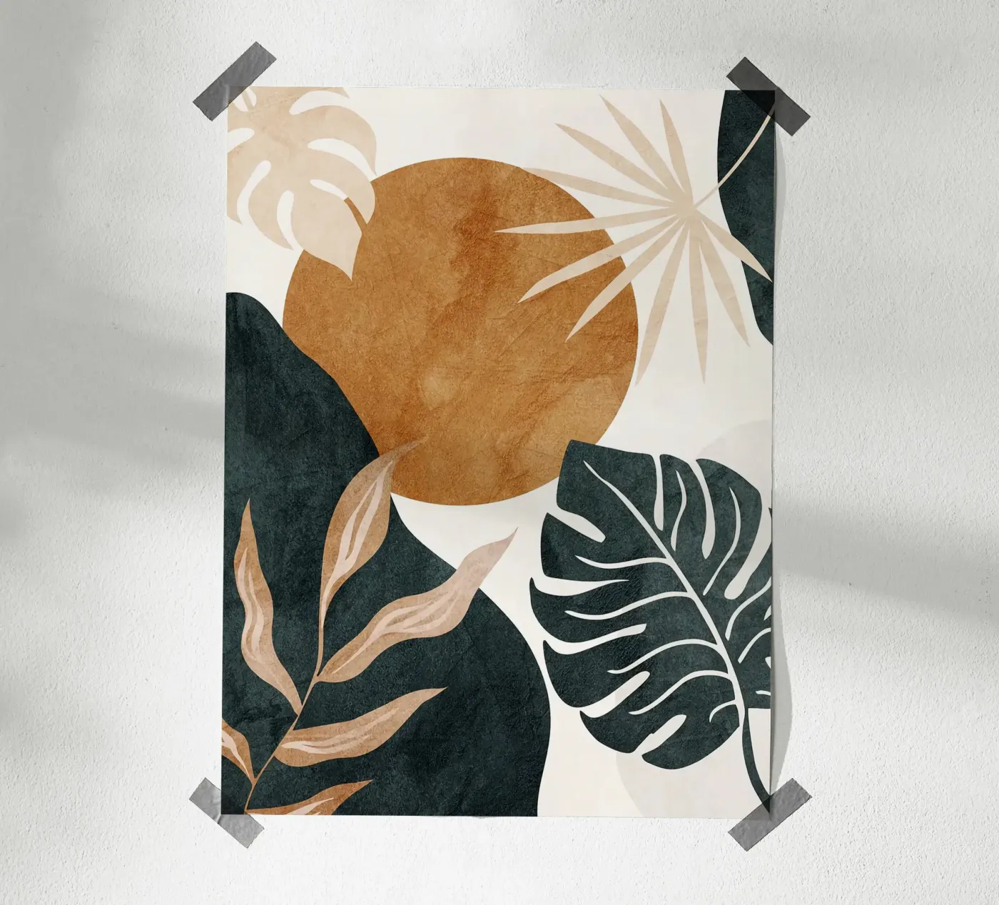 TROPICAL BOTANIC poster by BasicShopByBell