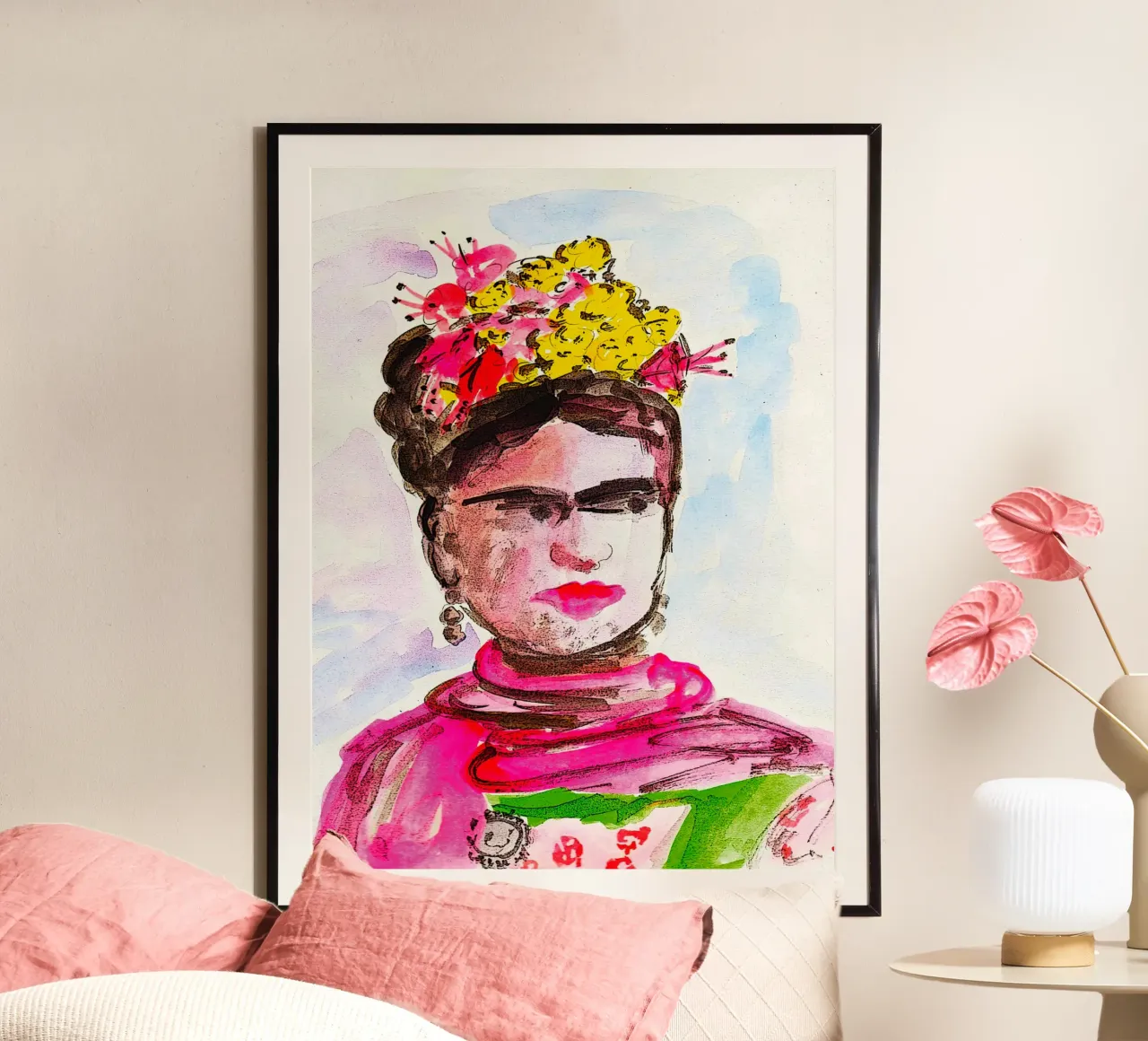 Frida poster van Puschkinowa