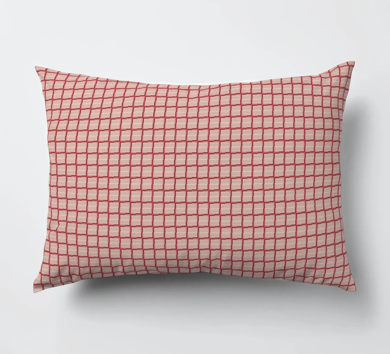 Modello di mattone rosso ripetuto cuscino da Life of Pie