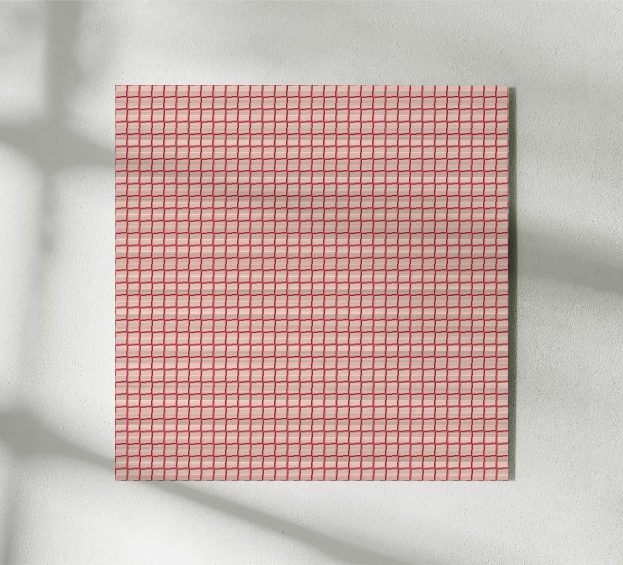 Modello di mattone rosso ripetuto plexiglass da Life of Pie
