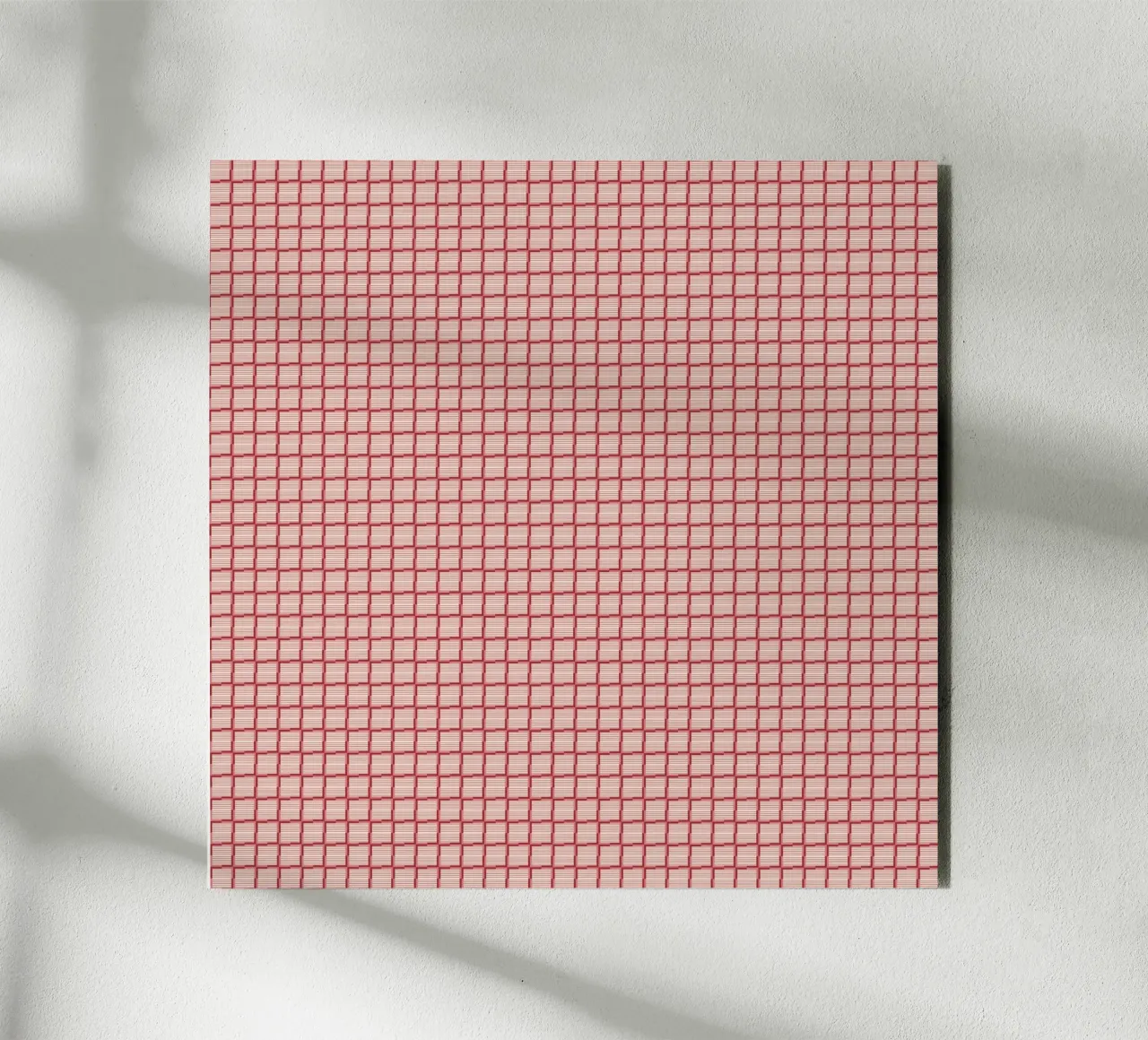 Repeating Red Brick Pattern forex plate by Life of Pie